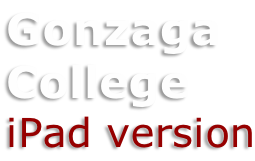 Gonzaga  College iPad version